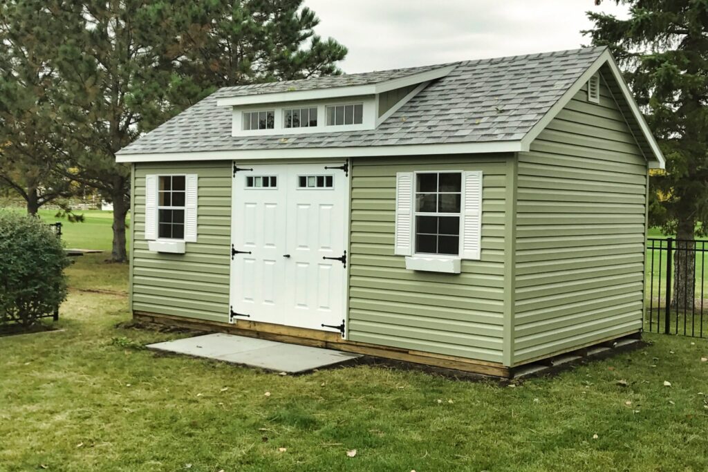 Classic storage sheds for sale in Le Mars Iowa From Builder