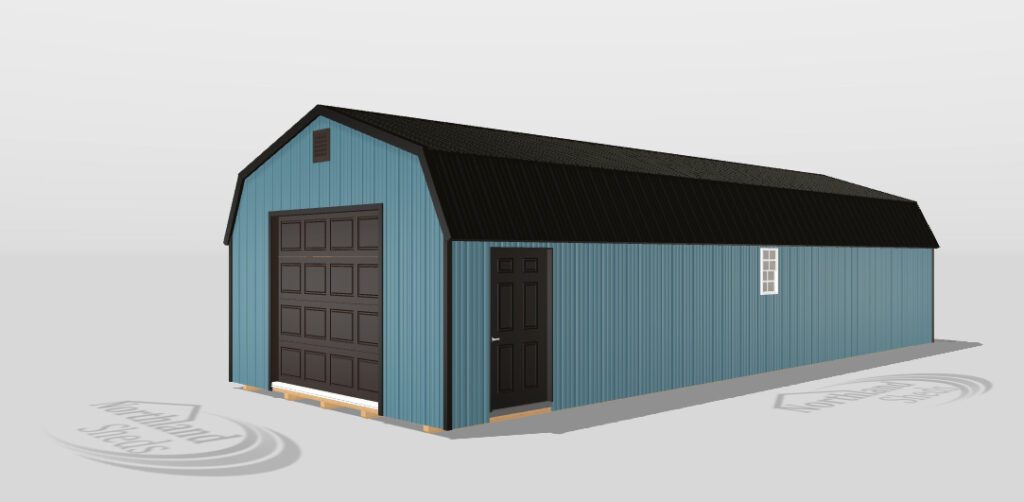 16x40 Garage High Barn